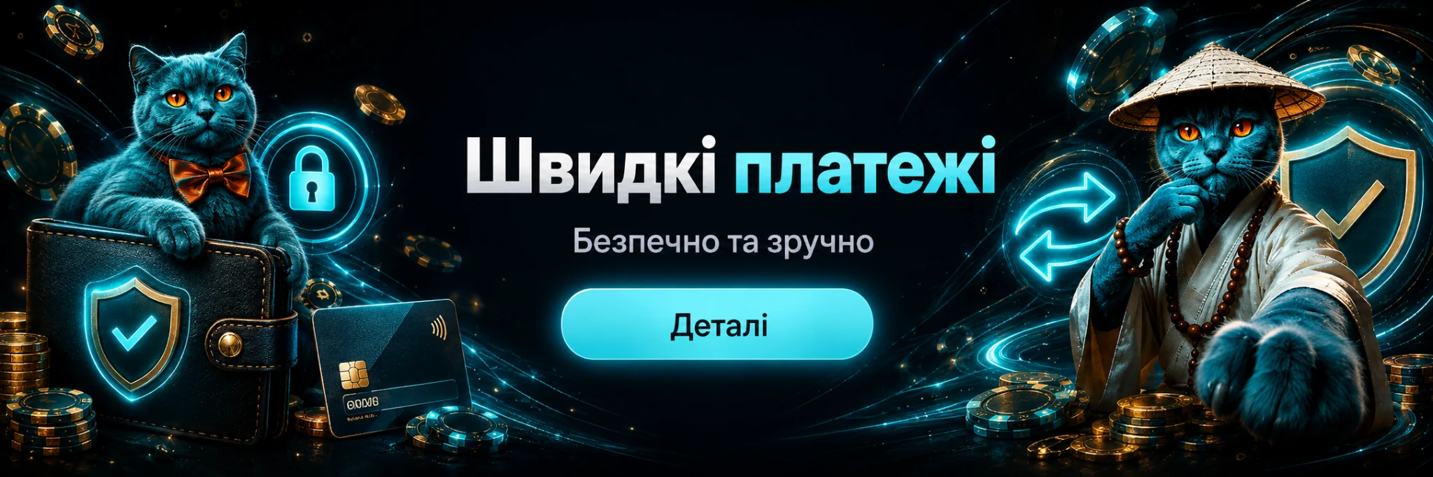 Платежі CATBET в Україні